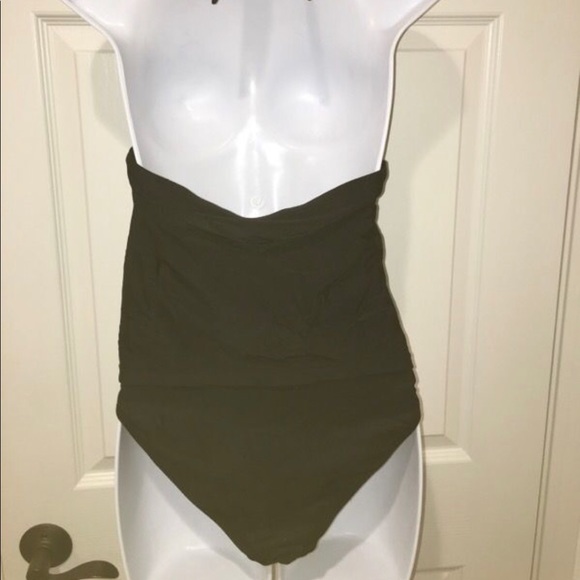Isaac Mizrahi Black Tankini Medium - Picture 3 of 3
